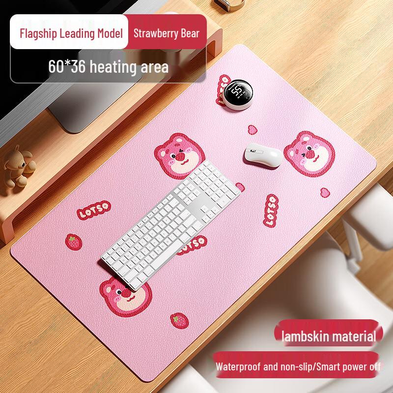 Smart Digital Display Heated Desk Mat
