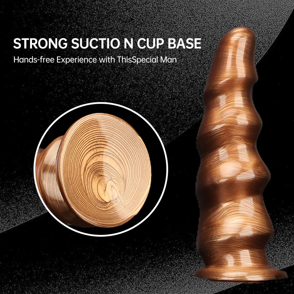 Разноцветный ПВХ дилдо анальная пробка анальные мастурбаторы секс-игрушки реалистичный пенис страпон петух фистинг