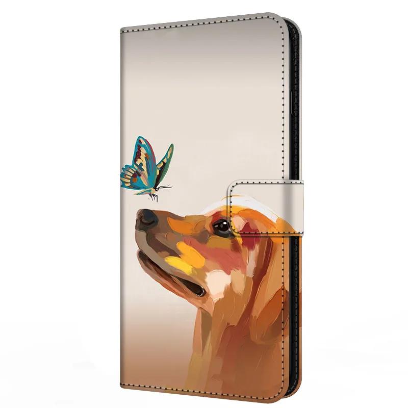 Магнитный кошелек для Honor X6A X6C X6B Кожаный чехол-книжка Защитный Люксовый Чехол-книжка для Huawei Honor X6 A B C Цветок Coque Funda