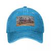Steam locomotive  Baseball Cap fashionable Anime Rugby Streetwear Unisexs Baseball Womens
