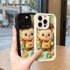 Phone Case: 2D Flat Design Suitable for iPhone 18 17 16 15 14 13 Pro Protective Case, Baking Little Bear Chef, Perfect Christmas and Halloween Holiday