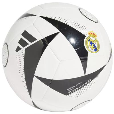 Мяч домашнего клуба adidas Real Madrid, унисекс, белый футбольный
