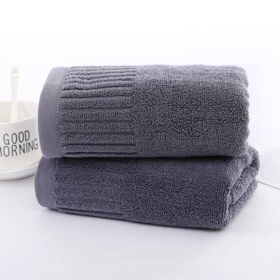 Хлопковое полотенце для лица Изысканный дизайн краев Удобное на ощупь мягкое впитывающее безворсовое моющееся полотенце для лица