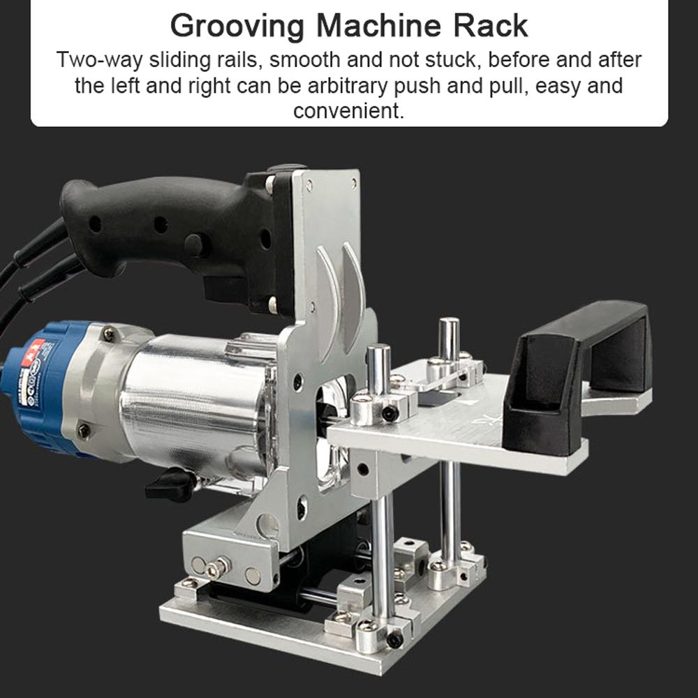 Стойка для пазовальной машины 2 в 1, портативная форма для вырубки пресс-форм, поддержка держателя обрезного резца, соединение
