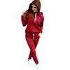 2 Piece Outfits for Women Long Sleeve Pullover Hoodie Sweatshirts Jogger Pants Set Fall Casual Tracksuit Lounge Set