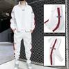 Men's Spring & Autumn Reflective Two-Piece Sports Set - Youth Korean Style