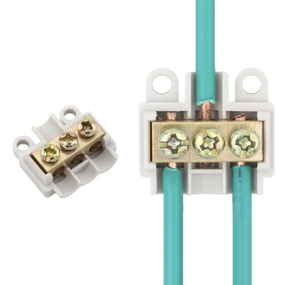 High Power T-type Wiring Terminal T06 306 Splitter Wire Electrical Universal Connector Locking Quick Crimp Terminal Block