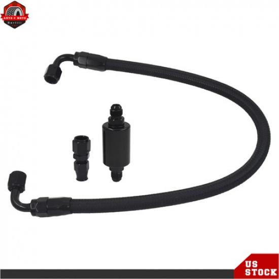 Fuel Line Filter For Honda Civic Integra B/D Series AN6 Tucked EK EG DC2 CRX EF