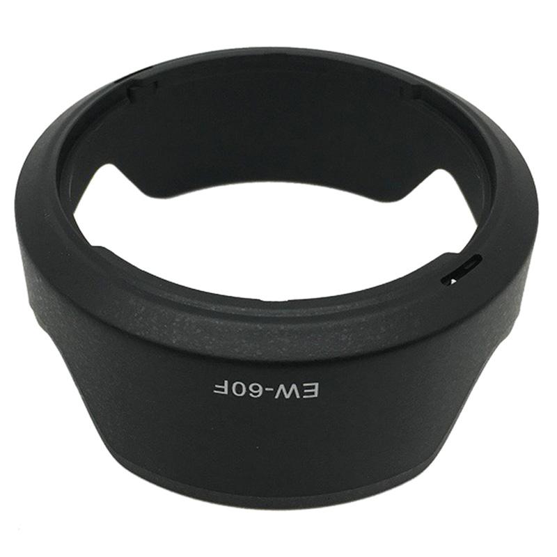 1Pc Black Plastic EW-60F Lens Hood For EF-M 18-150 Mm F/3.5-6.3 IS STM Lens