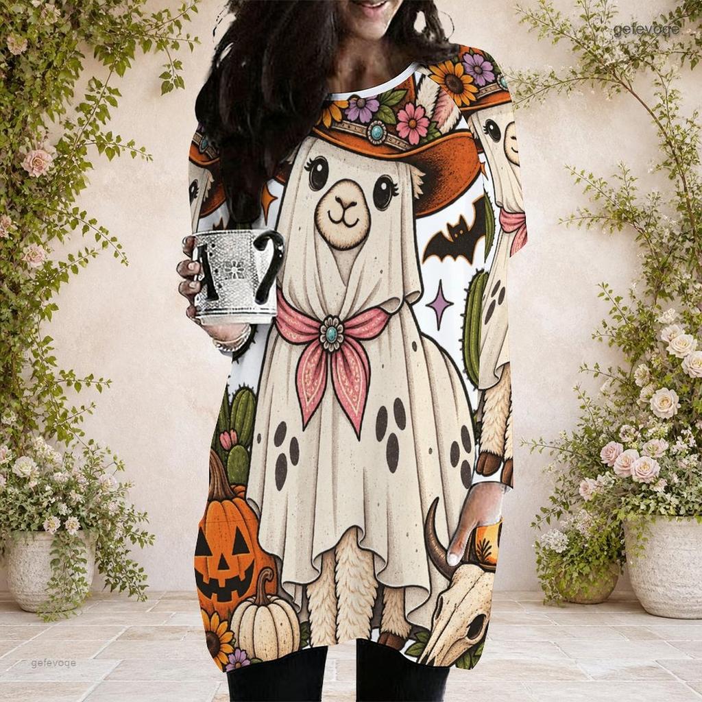 Plus Size Women Oversized Casual Long Sleeve Blouse With Pockets And Cuffed Sleeves