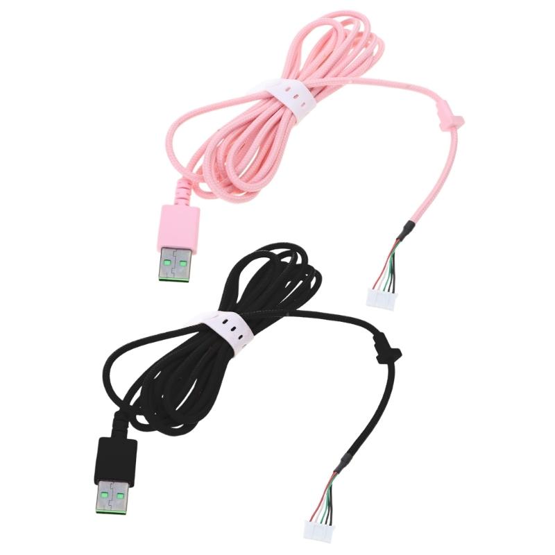 USB Игровая гарнитура Наушники Кабель Провод для Kraken7.1 RGB/KrakenV3 Кабель/Kitty Edition Долговечный Плетеный провод