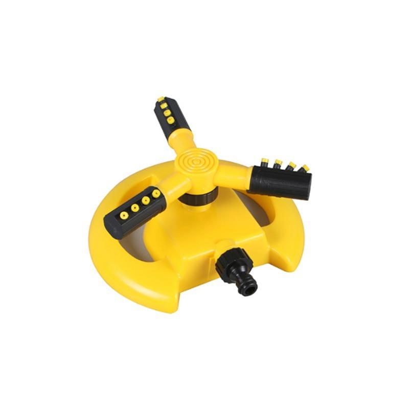 360 Degree Automatic Rotating Three-way Sprinkler Nozzle for Gardens