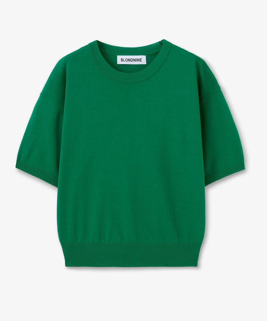 BLOND9 Cool Summer Round Knit Top ( 6 Colors )