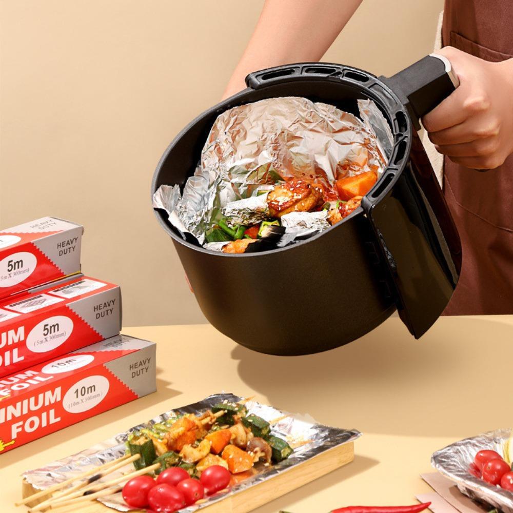 Бумажные вкладыши для аэрофритюрницы с антипригарным покрытием, одноразовая маслостойкая бумага, кухонные принадлежности, бумага для выпечки