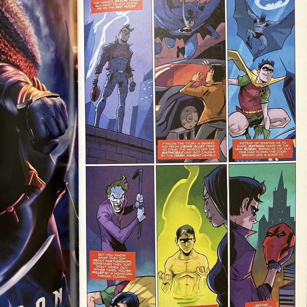 [USED] Truth and Justice 4 Variant Batman Robin