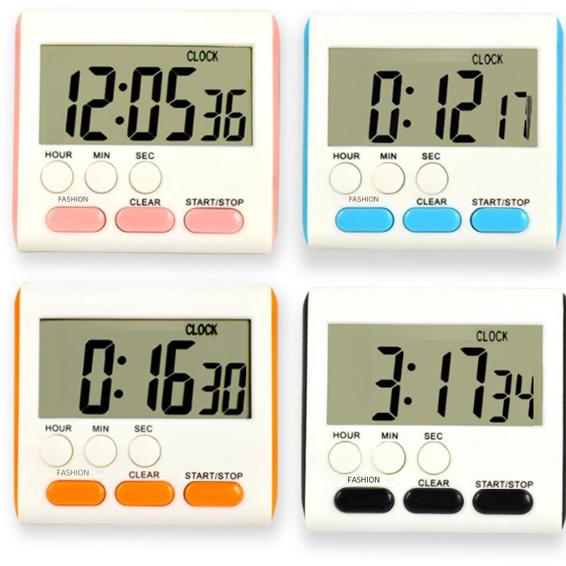 Двуязычный 24-часовой цифровой кухонный таймер