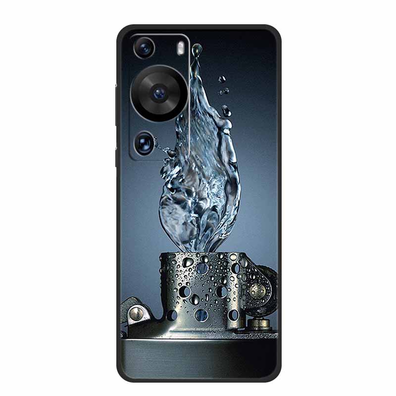Чехол для Huawei P60 Pro Модный Защитный Мягкий Силиконовый Задний Чехол для Телефона для Huawei P60 Art HuaweiP60 Ударопрочный Цветной Корпус