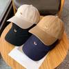 Cotton Men Sunshade Hat Dog Embroidered Peaked Cap Adjustable Women Baseball Hat  Outdoor