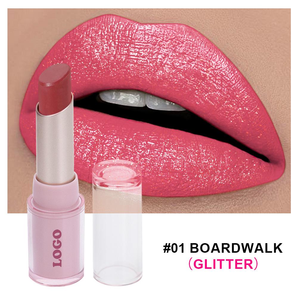 Перламутровый бальзам для губ: Высокоувлажняющая, питательная и придающая объем помада для длительного увлажнения