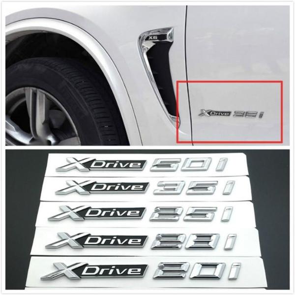 Боковое крыло двери автомобиля XDRIVE X Drive 20 i 25 i 28i 30i 35i 40i 48i 50i, эмблема, наклейка, наклейка для B/M/W X1 X3 X4 X5 серии