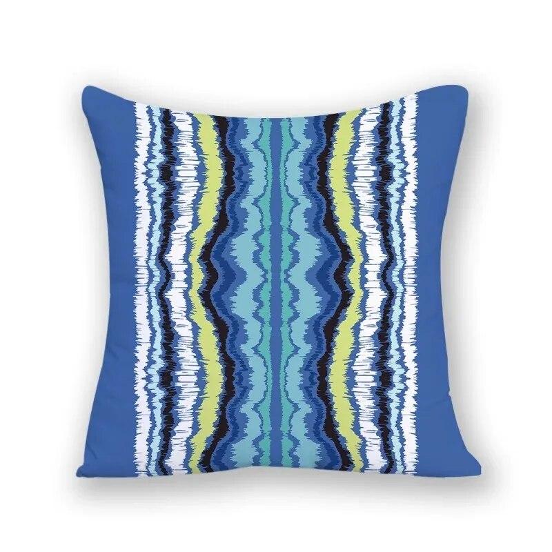 Роскошный домашний декор, чехол для офисного дивана, простой чехол для подушки с абстрактным узором в полоску, декоративная наволочка