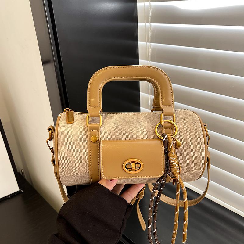 Женская винтажная сумка-тоут Boston, повседневная модная женская сумка через плечо в британском стиле с верхней ручкой, простая женская сумка через плечо для девочки