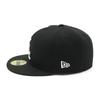 Кепка Newera 59FIFTY 14562006 NER35C7098 MLB Chicago White Sox CWS черная черная 7 боковых накладок под козырьком ONSPOTZ изготовленная на заказ кепка Gokyu Fifty Stylish