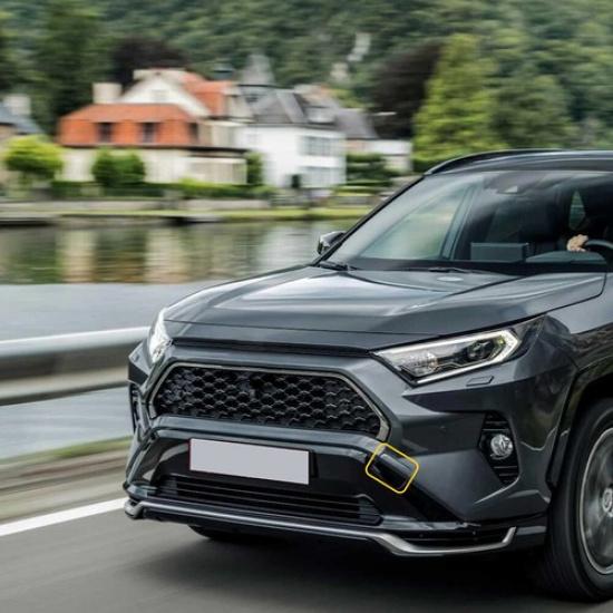 4X Front Bumper Tow Hook Eye Cover Cap Left & Right For - Toyota RAV4