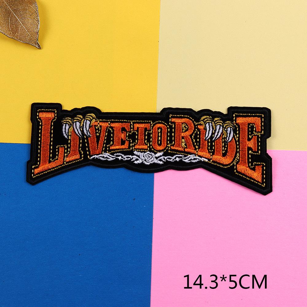 Мужская кожаная куртка в стиле панк для мотоцикла с вышитыми нашивками своими руками - дизайн с изображением орла и черепа