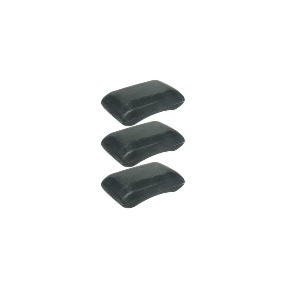 Pelican Soap Peat Stone Facial Cleanser with Charcoal and Clay for Pore Cleansing, 100g x 3 Pack