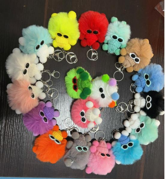 "Мультяшные Плюшевые Брелоки-Подвески и Аксессуары для Телефона"