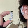 1Pcs Zircon Star Flower Clip Earrings for Women Girl Fashion Simple Crystal Without Piercing Ear Cuff Y2K Zircon Bijoux