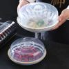 1Pcs for Kitchen Bowls Cake Dish Food Fresh Lid Plastic Universal Covering