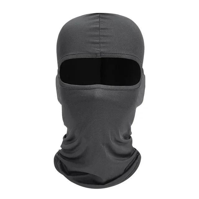 Men's Cycling Cap Balaclava Full Face Ski Mask Hood Hiking Camping Hunting Tactical Airsoft Cap Bike Hats Neck Gaiter