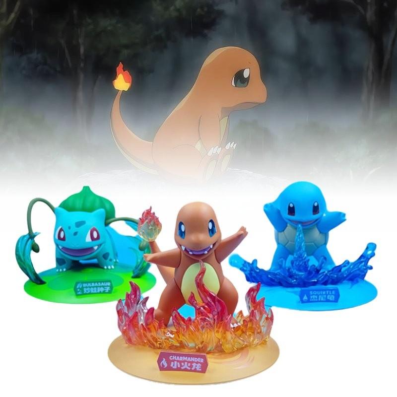 Bulbasaur Charmander Squirtle Toy Model Child Christmas Decoration Gift