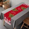 Christmas Table Runner Merry Christmas Decoration For Home Xmas Gifts Navidad Noel New Year 2024 Natal Tablecloth 180*35cm