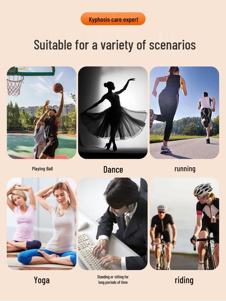 Корректор осанки унисекс: Пояс для поддержки плеч и спины от сутулости для взрослых