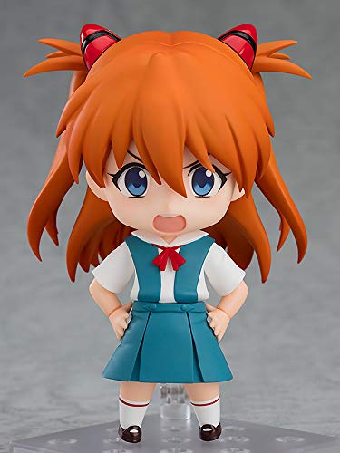 Nendoroid Evangelion Новая Театральная Версия Шикинами Аска Лэнгли Раскрашенная Подвижная Фигурка Не Масштабная ABS&PVC