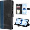 Flip Case for Samsung Galaxy A54 5G - BOOLING - Leather Effect - Magnetic Closure - Black