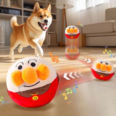 Милая интерактивная игрушка для собак с животными, автоматически движущийся плюшевый мяч для домашних животных, умная кукла, прыгающие домашние животные, аксессуары для времяпрепровождения и отдыха для собак
