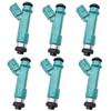 6PCS NEW Fuel Injector 23209-39075 For Toyota 4Runner FJ Cruiser Tacoma Tundra 23250-31060 2325039075 23209-39075