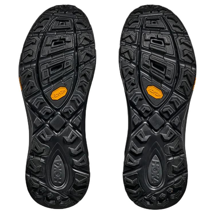 HOKA One One Mafate Speed 2 Дышащие Беговые Кроссовки Унисекс Черные 1171891-BBNB