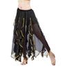 Костюм для восточных танцев для женщин Юбка для belly dance Шифоновая макси-юбка с оборками Наряд для танцовщицы живота Костюмы на Хэллоуин