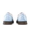 Adidas Vl Court Classic Light Cloud Edge, Shopping Bag Included Breathable Low top Skateboard Shoes Unisex Silver Blue JS3003(Team920-BOX2)