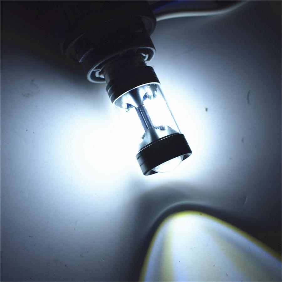 High Brightness BA20D LED Bulbs Headlight DRL Indicator Light Pure White 12V-24V