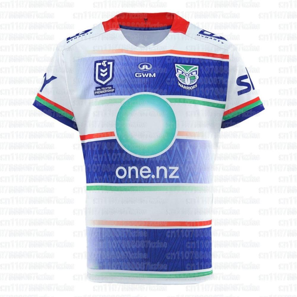 Летние распродажи 2026 Австралия NRL New Zealand Warriors Мужская домашняя форма Тренировочная форма Взрослая Семейная Быстросохнущая футболка