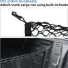 Грузовая сетка кузова грузовика для кузова пикапа 50 дюймов;х18 дюймов;,Сетка для грузовых автомобилей премиум-класса для органайзеров и хранения багажника