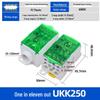 UKK High Current Unipolar Rail-Mounted Distribution Terminal Block