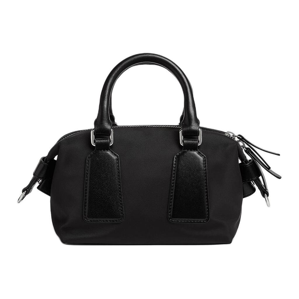 Dsquared2 Letter Logo Zipper Closure Polyester Shoulder Crossbody Handbag Small Women handbag Black HBW0065117000012124