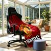 Custom Name Personalized Manchester Football F.C Print Blankets, Home Decor, Bedroom, Sofa, Camping, Couch, Gifts for Birthday Christmas